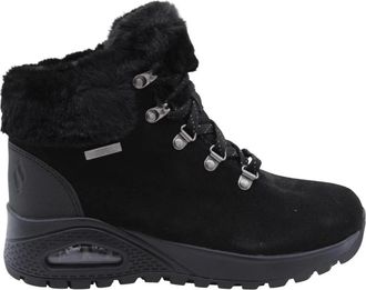 Skechers Elementary Enkellaars - Dames - Winterlaarzen - Zwart - 36 EU - Schoenen