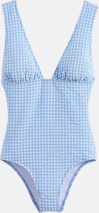 La Redoute Collections Geruit badpak, Signature JOHANE