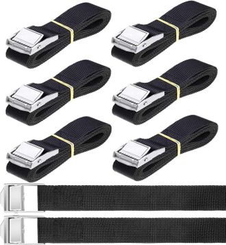 OEM Correas De Amarre, Correas De Sujeci&oacute;n, Correas De Fijaci&oacute;n, Cortas, Con Cierre De Pinza, 8 Piezas, 40 Cm, Correa De Tensi&oacute;n, Ajustable, Para Biciclet