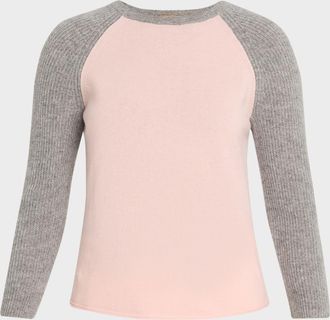 Guest In Residence Cashmere Baseball Tee