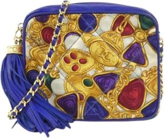 Chanel Pre-owned Cross Body Bags, female, Multicolor, Size: ONE SIZE Pre-owned Vintage Shoulder Bag