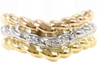 C&A Unbranded pink gold Platinum yellow gold yellow gold (18K) pink gold (18K) Platinum 900 Band Ring (Pre-Owned)