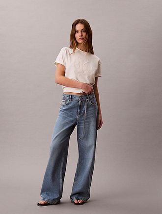 Calvin Klein Low Rise Baggy Jeans