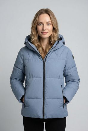 Luhta Steppjacke LUHTA EIRIKEN, Damen, Gr. 36, sky blau, Obermaterial: 97% Polyester, 3% Elasthan, Jacken Steppjacke, wasserabweisend, winddicht, atmungsakt