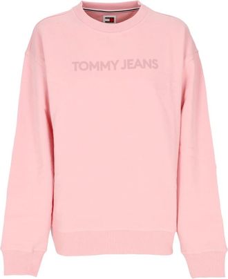 Tommy Hilfiger Lichtgewicht Crewneck Sweatshirt Ballet Pink - Dames - Sweatshirts - Roze - XS - Katoen - Hoodies & sweatvesten