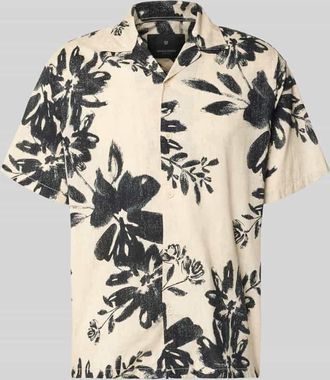 Jack & Jones Relaxed Fit Freizeithemd mit Reverskragen Modell BLAVENICE in Black, Gr&ouml;&szlig;e XXL