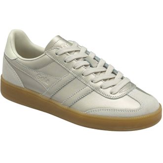 Gola Womens Viper Metallic Sneakers In White