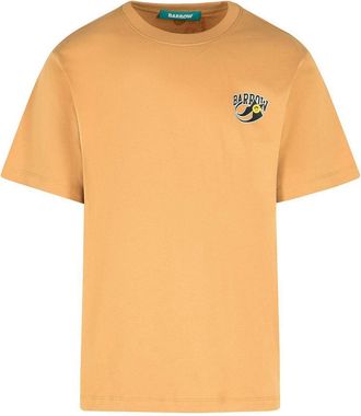 Barrow Beige Cotton T-Shirt