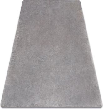 RugsX Rugsx - Alfombra De Lavado Moderna Posh Shaggy, Felpa, Gruesa Antideslizante, Gris Grey 160x220 Cm