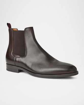 Bruno Magli Mens Martin Leather Chelsea Boots