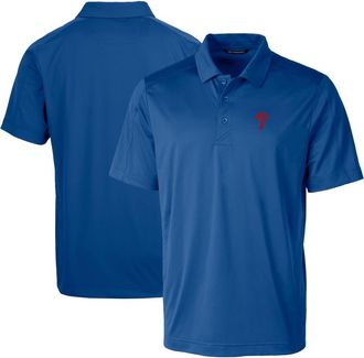 Cutter & Buck Mens Cutter & Buck Royal Philadelphia Phillies Prospect Textured Stretch Big & Tall Polo at Nordstrom, Size X-Large