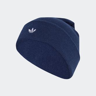 adidas Beanie ADIDAS ORIGINALS ADICOLOR CUFF B, Damen, night indigo, Obermaterial: 100% Polyacryl, M&uuml;tzen Beanie, aus geripptem Polyacryl, f&uuml;r Sportmode und 