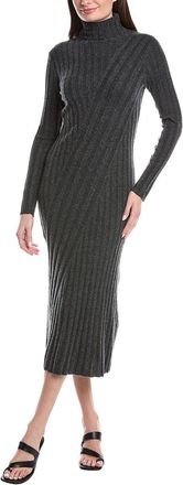 Reiss Cady Rib Roll Neck Wool & Cashmere-Blend Sweaterdress