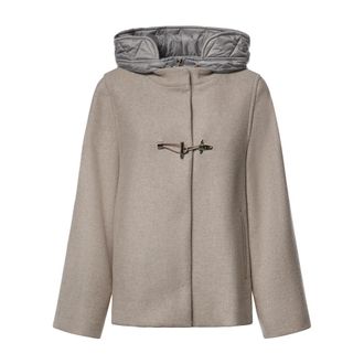 Fay Toggle Coat - - Jackets - Donna - Beige - S