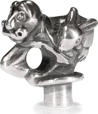 Trollbeads Womens Magician Bead Charm In Silver