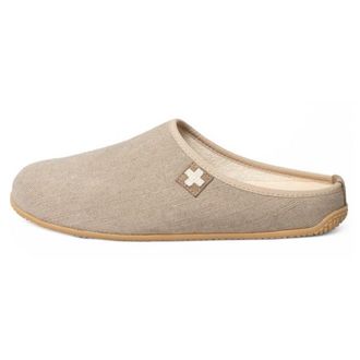 Living Kitzb&uuml;hel Uni Gipfelkreuz Pantoffel H&uuml;ttenschuhe - Unisex | beige