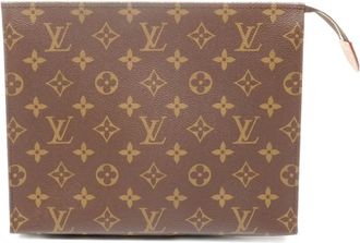 Louis Vuitton 2021-2025 MM Monogram clutch bag - Bruin