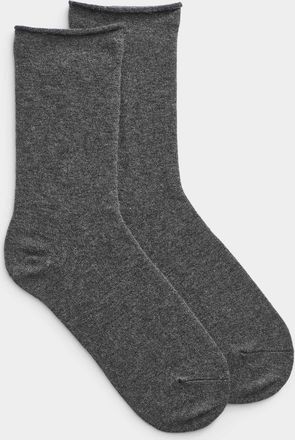 Simons Womens Ultra-fine merino wool blend socks