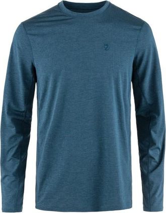 Fj&auml;llr&auml;ven Abisko Day Hike L/S Longsleeve f&uuml;r Herren | blau