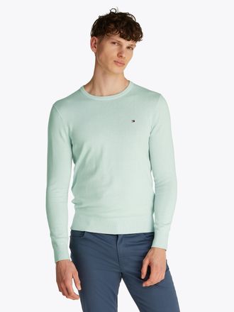 Tommy Hilfiger ESSENTIAL COTTON CREW NECK Crewneck Regular Fit Premium Mode