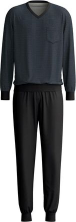 CALIDA Relax Streamline 5 Pyjama - Heren - Nachtkleding & Lounge - Grijs - Maat: XL Katoen