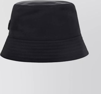 Prada nylon bucket hat stitched brim
