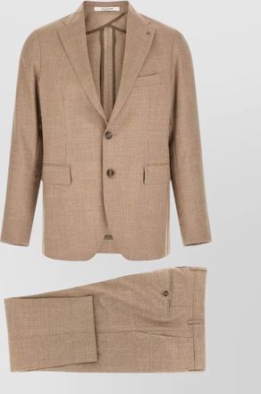 Tagliatore wool silk single breasted suit