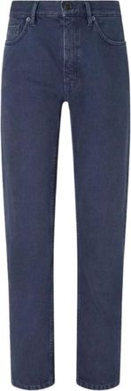 Ermenegildo Zegna City Cotton Broeken - Heren - Regular Fit Jeans - Blauw - W36 - Katoen - Jeans
