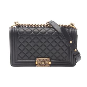 Chanel Pre-owned Boy Shoulder Bag - - Pre-owned - Donna - Nero - ONE SIZE