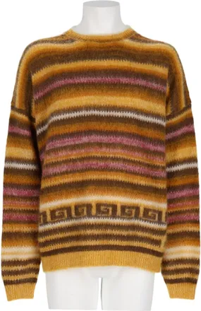 Isabel Marant Relaxed Fit Knit Sweater With Striped Pattern In Warm Tones