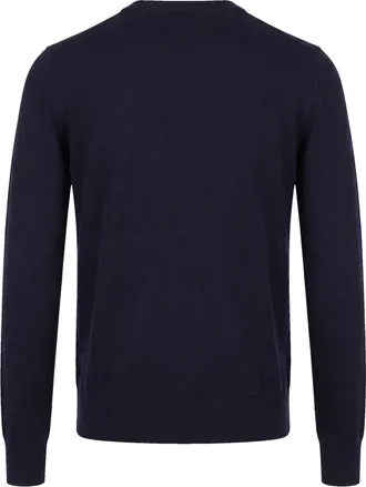 Paolo Pecora Wool, Silk and Cashmere Crew-Neck Sweater - Blue
