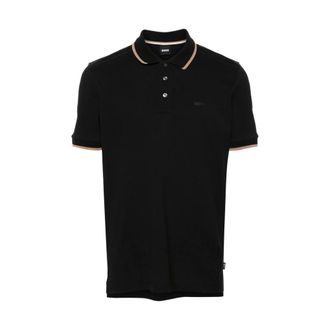 HUGO BOSS Hombre, Camisetas, Negro, Talla: XL