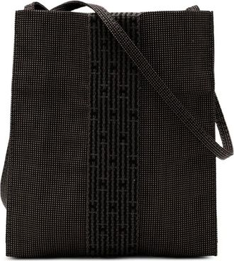 Hermès Pochette Herline in tela 1990-2010 - Grigio