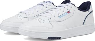 Reebok Unisex Phase Court Sneaker, White/Navy/Soft Blue, 12 UK