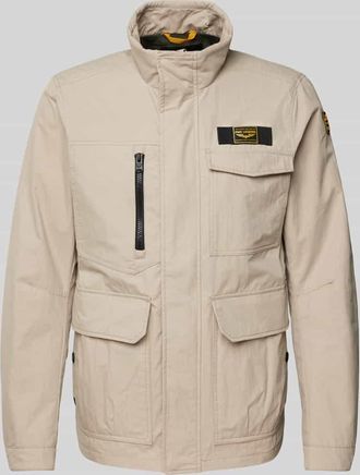 PME Legend Jacke mit Label-Badge Modell FUTURA in Beige, Größe XL