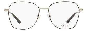 Bally BY5036H Metal Butterfly Frame Eyeglasses - Palladium