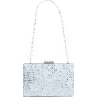 Lauren Lorraine Dandy Clutch in Silver at Nordstrom