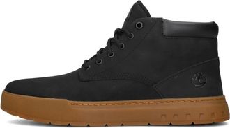 Timberland Maple Grove Mid Lace Up Schoenen - Heren - Veterlaarzen - Zwart - 41 1/2 EU - Wol - Schoenen