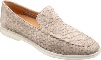 Mezlan San Lucar Woven Loafer in Taupe at Nordstrom, Size 8.5