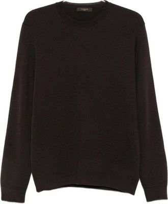 Zanone Hombre, Jerseys, Marr&oacute;n, Talla: 3XL