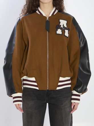 The Attico Camel Bomber Jacket