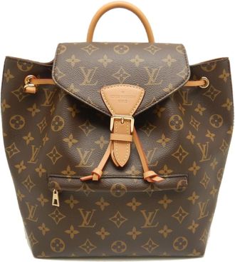 Louis Vuitton Brown Monogram Monogram Pvc Backpack (Pre-Owned)