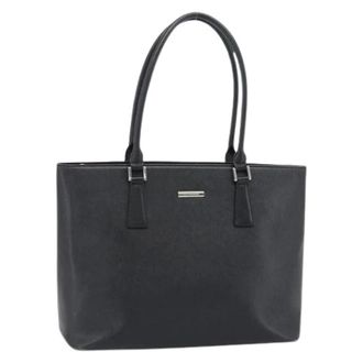 Burberry Pre-owned Tote Bags, female, Black, Size: ONE SIZE Pre-owned Vintage Tote Bag