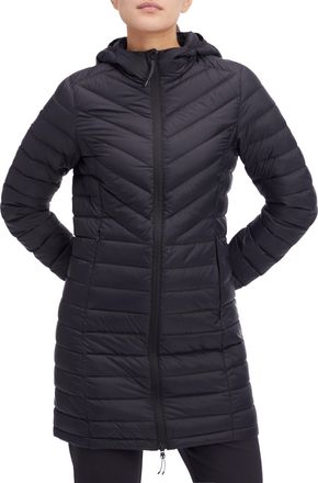 McKinley Funktionsmantel MCKINLEY Mantel Arlo CT W, Damen, Gr. 36, blau smoke, b, Obermaterial: 100% Polyamid. Futter: 100% Polyester. Wattierung: 90% Daunen, 