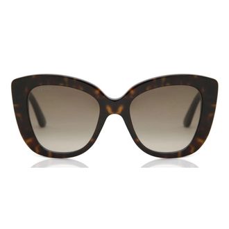 Gucci Sunglasses Gg0327 S 002 Brown/Brown Gradient Unisex