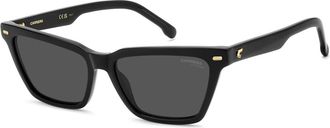 Carrera 3083/S Zonnebril - Dames - Zonnebrillen - Zwart - 55 MM - Accessoires