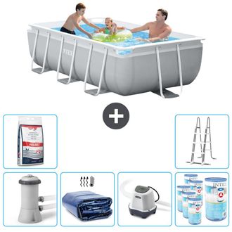 Intex Piscina Prism Frame Rectangular - 300x175x80 Cm - 9-piezas Scb56