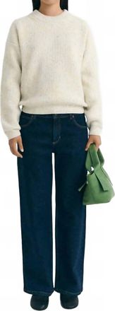 Thinking Mu Carmen Confetti Wool Sweater In Ivory Combo