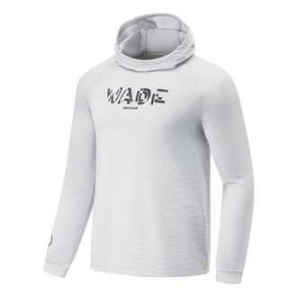 Li-Ning Way Of Wade Logo Training Hoodie Halo Grey AWDT917-2