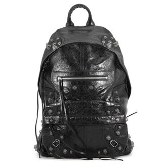 Balenciaga Black Leather Backpack (Pre-Owned)